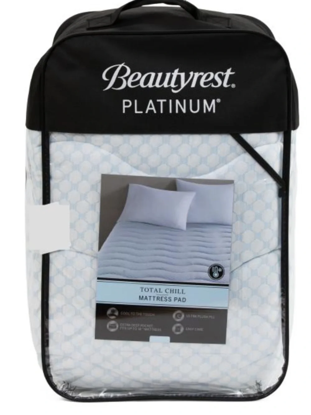 Beautyrest Platinum Total Chill Mattress Pad -